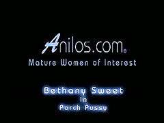 Anilos Bethany Sweet makes hammer away shrubs pussy cum